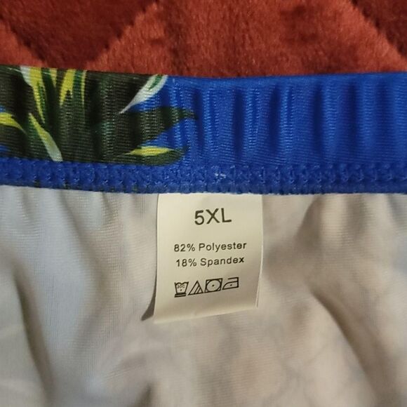Pineapple swimsuit (Blue) - Picture 3 of 3